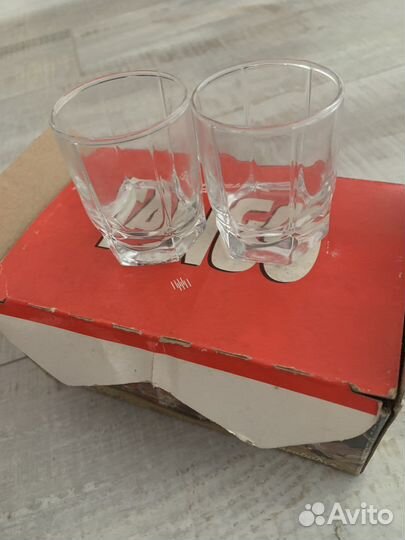 Стопки для водки 6 штук в упаковке