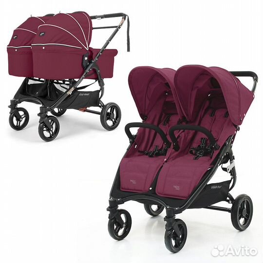 Коляска для двойни 2в1 Valco Baby Snap Duo