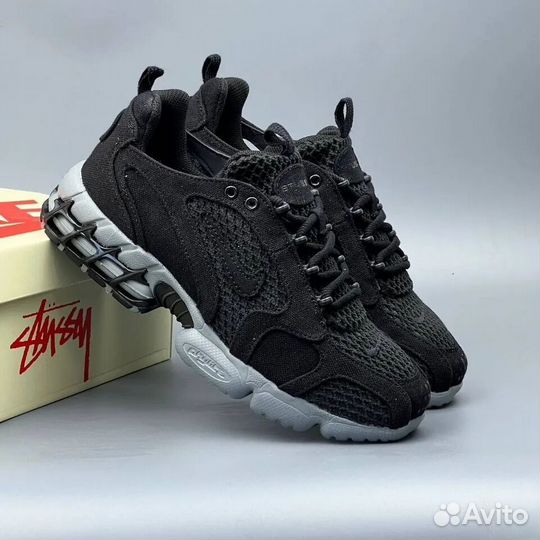 Nike Air Zoom Spiridon Cage 2 Stussy Black