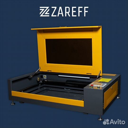 Лазерный станок Zareff Slim 900х600мм 90x60 100W