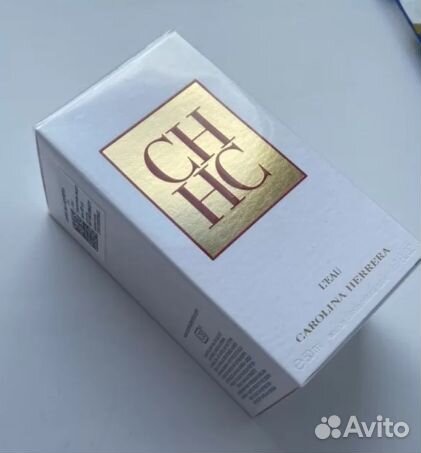 Новая ориг Eden Cacharel carolina herrera CH L'eau