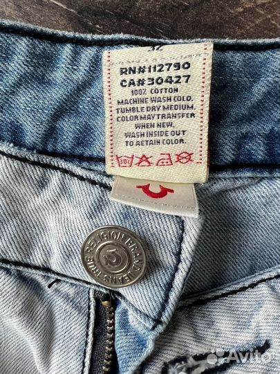 Джинсы true religion белые