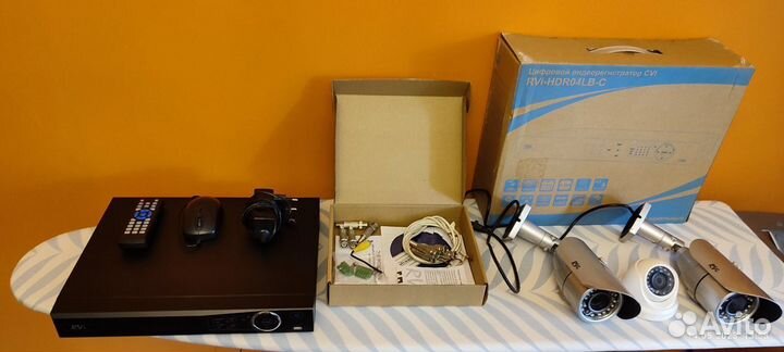 Видеонаблюдение RVi в комплекте - б/у
