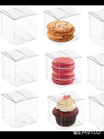 Коробочки бонбоньерки пвх много
