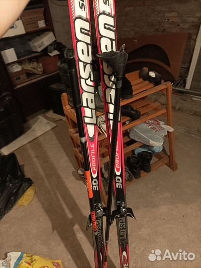 Беговые лыжи и коньки 2 пары