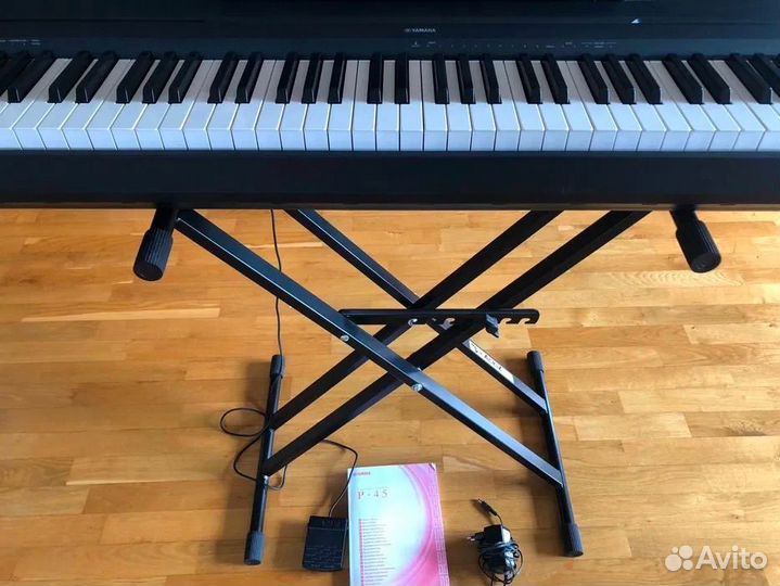 Цифровое пианино yamaha p 45