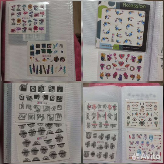 Наклейки на ногти