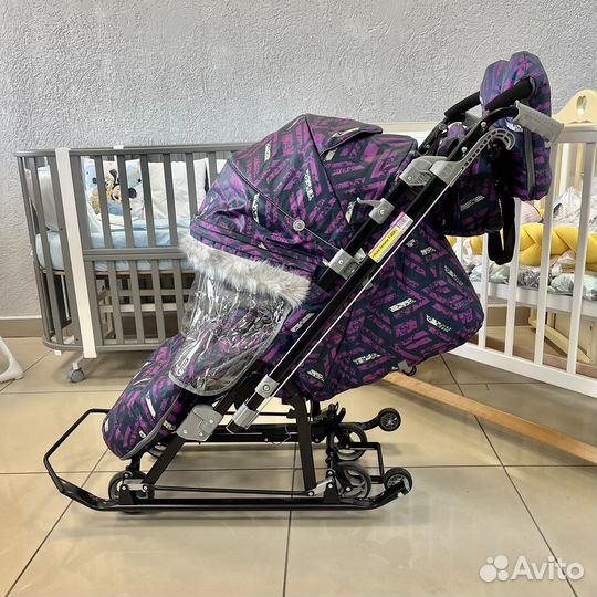 Сани коляска детские