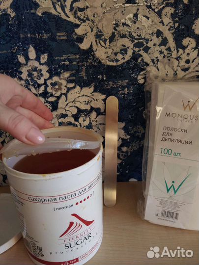 Сахарная паста для депиляции
