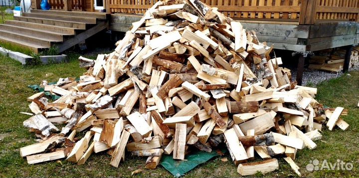 Дрова в укладку