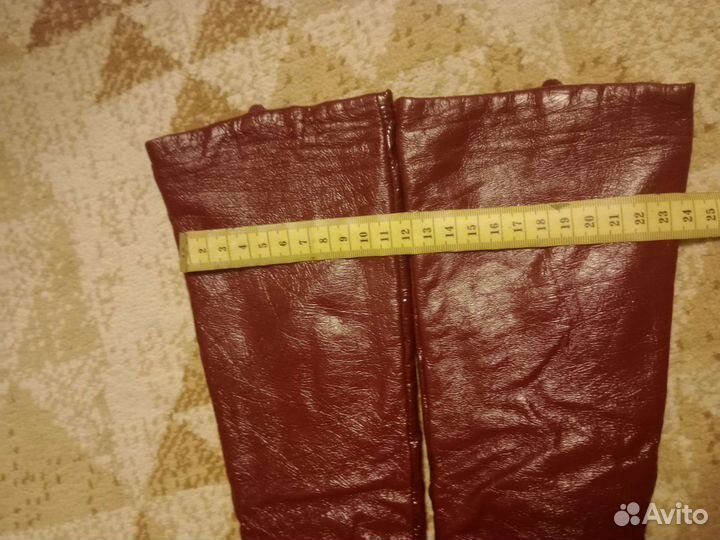 Перчатки из натуральной кожи