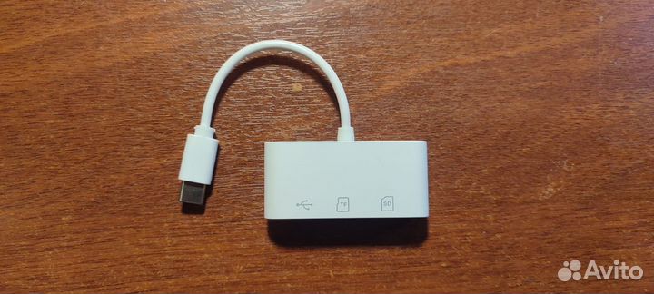 Адаптер для телефона Type-C на USB / MicroSD / TF