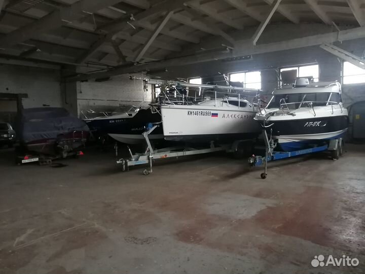 Хранение яхт, катеров, лодок