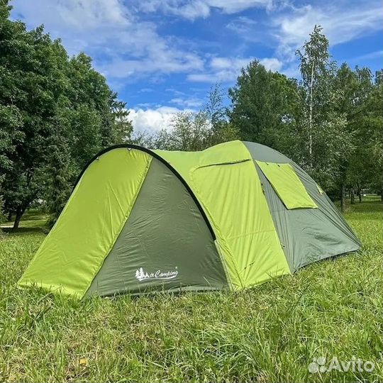 Палатка туристическая 4 местная с тамбуром