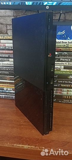 Sony playstation 2 slim с играми
