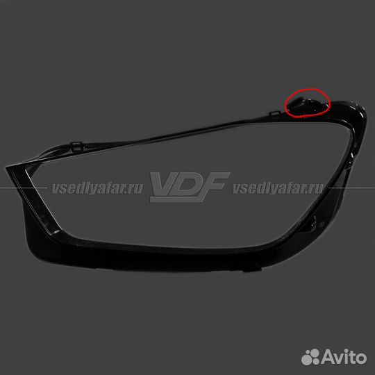 Уцененное стекло для фары Mercedes GLE W167 (2018