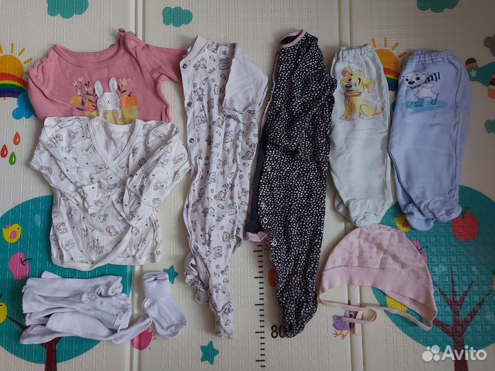 Детские вещи пакетом на девочку 62 68