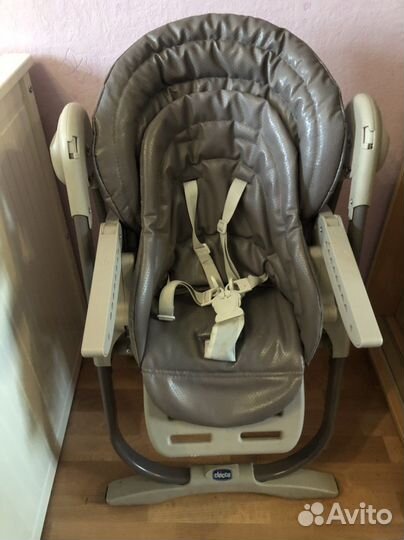 Стульчик для кормления chicco polly magic