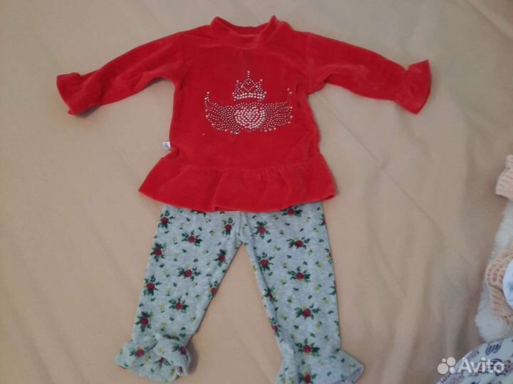 Вельветовый костюм для девочек