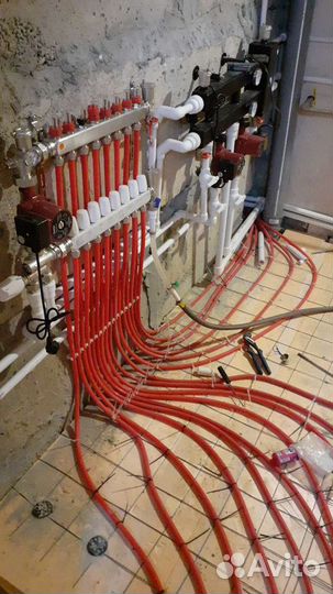 Отопление, теплый пол. Сантехник. Радиаторы