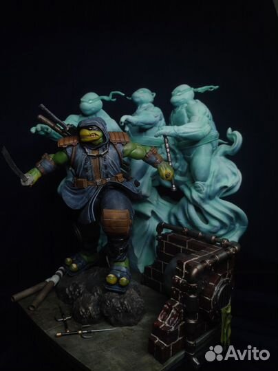 Диорама The last ronin из черепашек ниндзя
