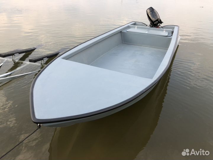 Лодка для профи Обь 43 реплика верфь RiverBoat