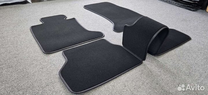 Автоковрики для BMW 5 серии e60, черные