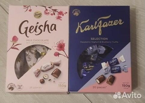 Конфеты Geisha Гейша Финляндия