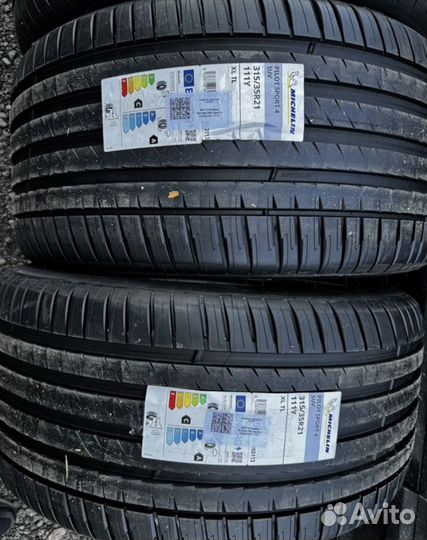 Michelin Pilot Sport 4 SUV 275/40 R21 и 315/40 R21 Y