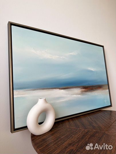 Картина маслом морской пейзаж