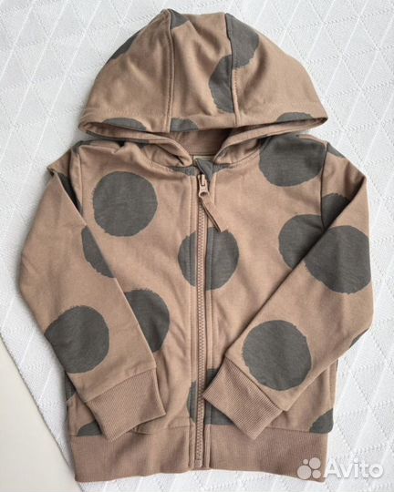 Худи для девочки / толстовка утепленная с начесом