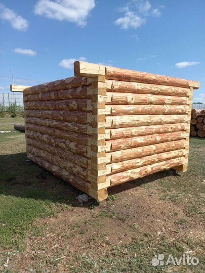 Сруб бани 3х4