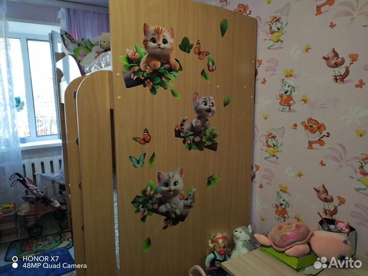 Двухъярусная кровать для детей