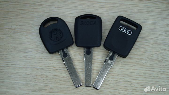 Дубликат ключа с чипом Фольксваген Ауди Шкода