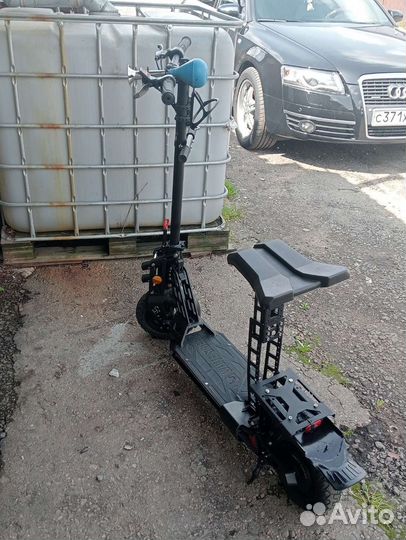 Электросамокат с сиденьем взрослый