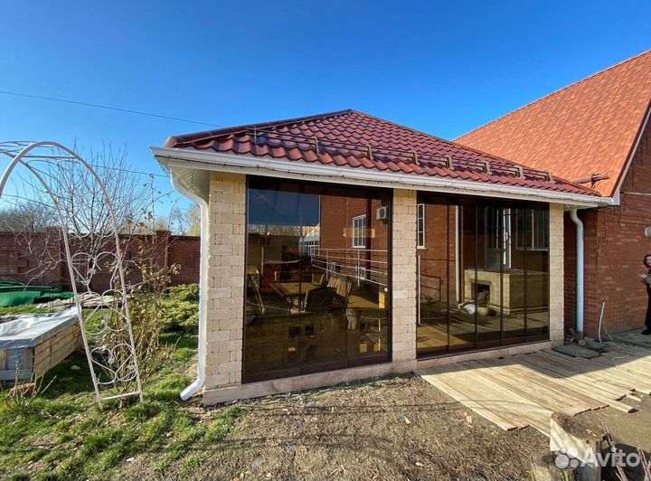 Безрамное остекление