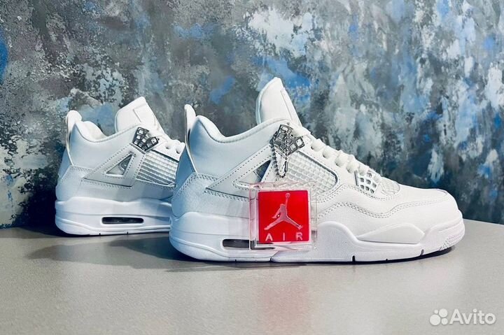 Кроссовки Nike Air Jordan 4 Retro Pure Money (43)