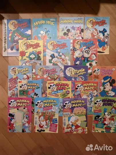 Комиксы: Микки Маус, Утки, Том и Джерри, Скуби-Ду