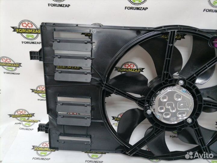 Вентилятор охлаждения радиатора Skoda Octavia A7