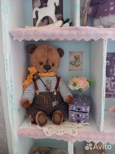 Мишка тедди ручной работы