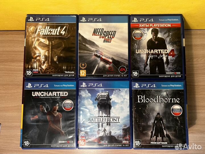 Игры на ps4 диски