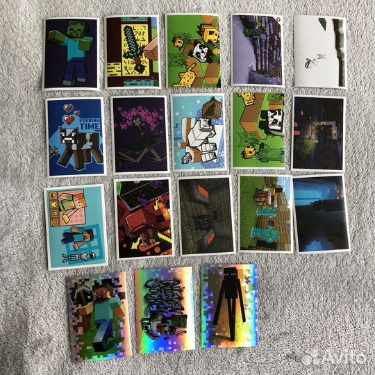 Наклейки майнкрафт panini