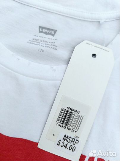 Женская футболка Levi's лимитка оригинал