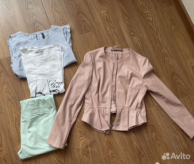 Пакет (куртка+брюки+блуза+футболка) S