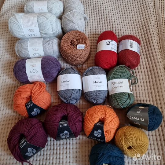 Пряжа новая Lamana, Sanders,Rosarios, Lana grossa