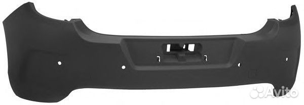 Бампер задн грунт с парктрон citroen: C4 11.10- (Страна производства: испания)