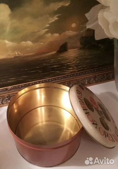 Обливной орех Красный Октябрь редкая старая банка