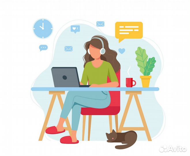 Оператор контактного центра на дому входящая линия