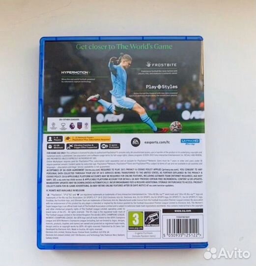 Ea fc 24 Sony playstation 5 диск