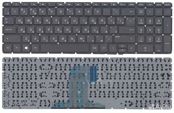 Клавиатура HP Pavilion 250 G4 G5, 255 G4 черная